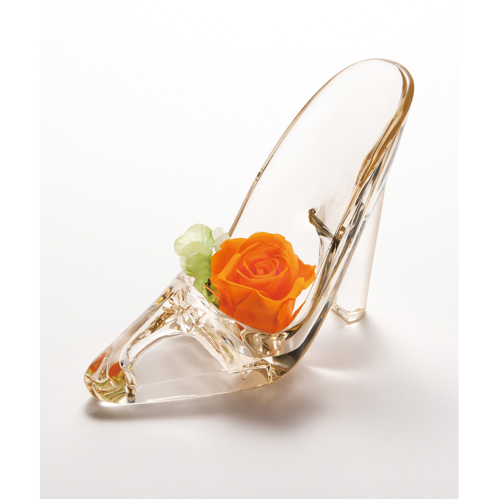 * Gold / orange *pli minuet Mini консервированный цветок Mini размер pli minuet Mini брак праздник . стекло. обувь 