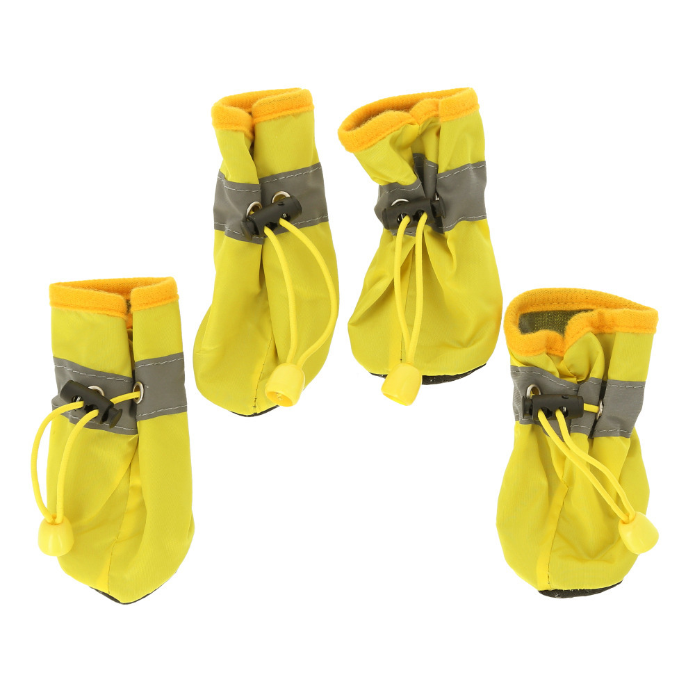 * yellow * 5 centimeter dog shoes ...... mail order dog dog for shoes pair legs cover slip prevention put on footwear . pair . rubber aperture stop light weight light 