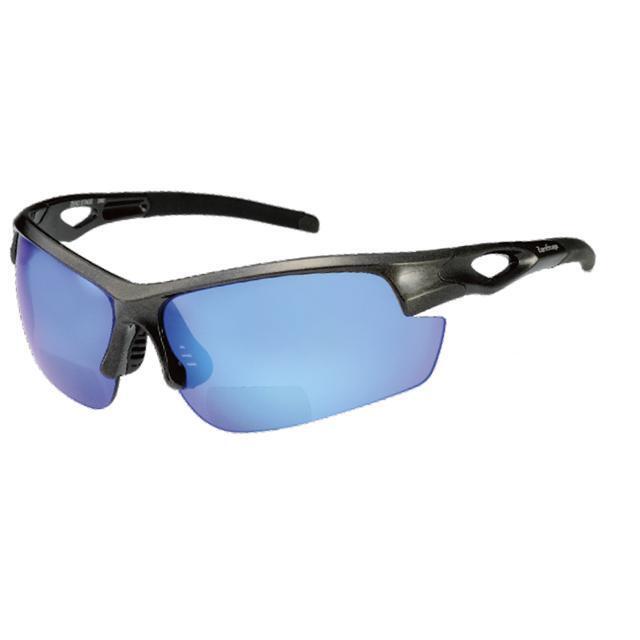 ☆ +2.5 ☆ ZSB-301BM.ブルーミラー サングラス 老眼鏡付き メンズ レディース 偏光 UVカット 老眼鏡入 スポーツ ドライブ ZSB-201 ゼロ