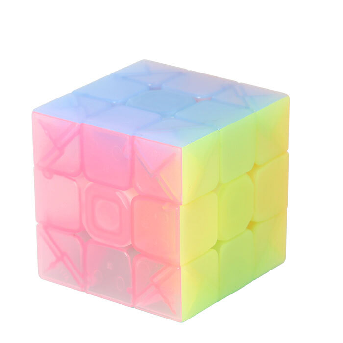 ☆ カラフル ☆ キューブ 3×3×3 スピードキューブ 3×3 通販 キューブパズル 玩具 おもちゃ 立方体 パズル 立体 知_画像5