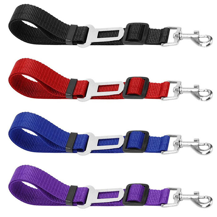 * blue * Lead dog pmydp100 dog seat belt Lead Harness necklace stone chip .. prevention Drive .... car goods car supplies stylish 