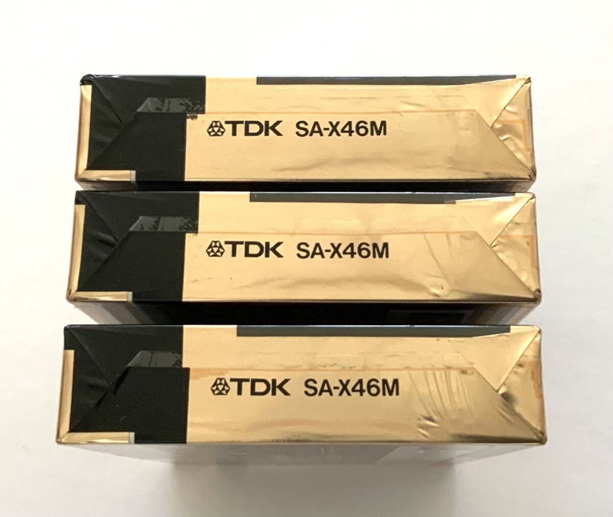 518-5 未開封『TDK SA-X 46』3本セット（TDK・ハイポジション・カセットテープ）_画像7