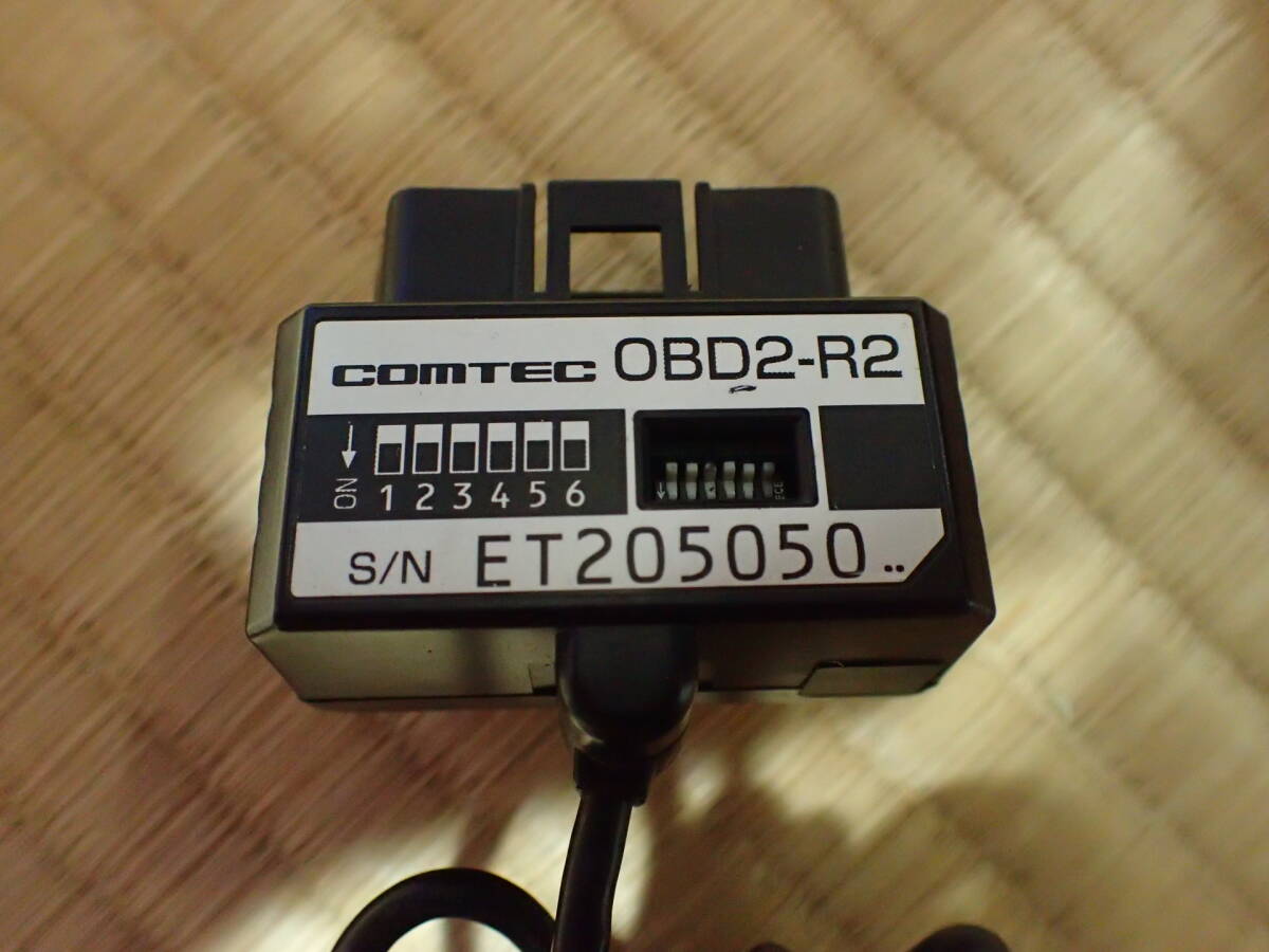 COMTEC ZERO 800V OBD2-R2 OBDII接続アダプターレーダー探知機 コムテック_画像3