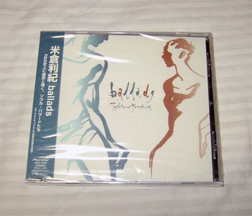 CD　ballads　米倉利紀 新品未開封 正規国内盤 送料込_画像1