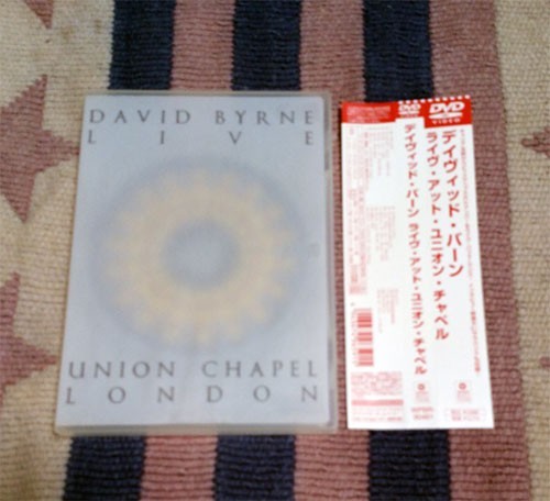 DVD　ライヴ・アット・ユニオン・チャペル　David Byrne　デイヴィッド・バーン　オビ付　正規国内盤　ディスク良好 　割引特典あり_画像1