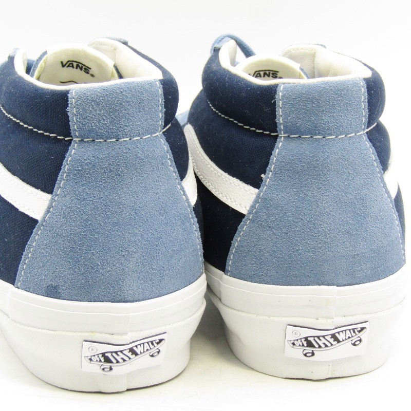 未使用 VANS ヴァンズ 28cm SK8 MID REISSUE 83 VN000CQQWR スケートミッド リイシュー83 NAVY/WHITE 22000738_画像3