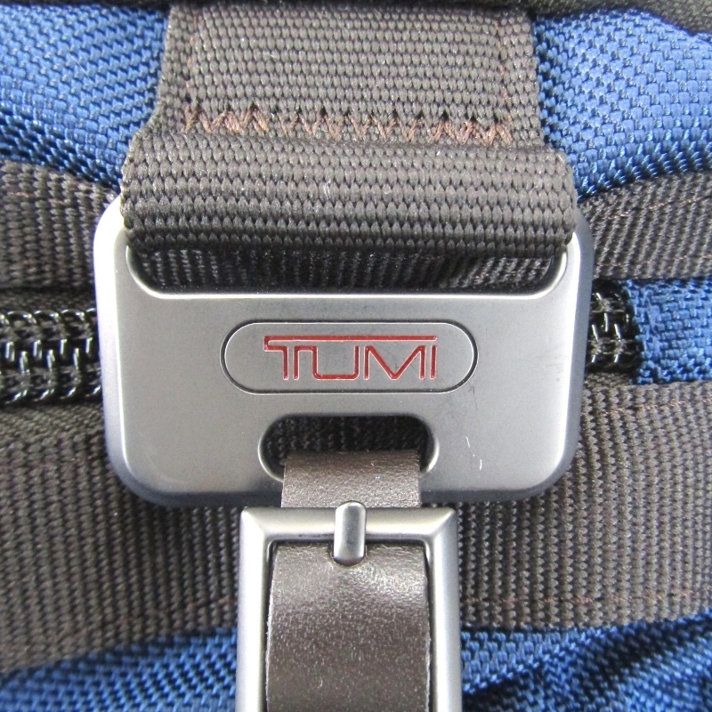 美品 TUMI トゥミ バックパック EVANSTON MINI BACKPACK 69385BTO ミニ リュック バリスティックナイロン ネイビー 61000542_画像7