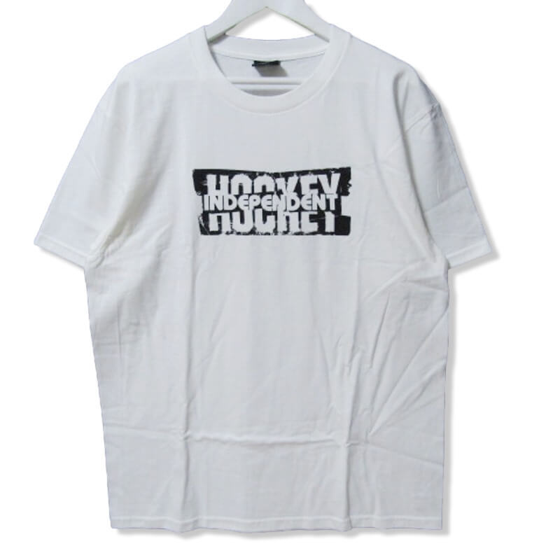 未使用 HOCKEY × INDEPENDENT ホッキー 半袖Tシャツ 24S-HC10 Decal Tee インディペンデント デカールプリント ホワイト L 27105986_画像1