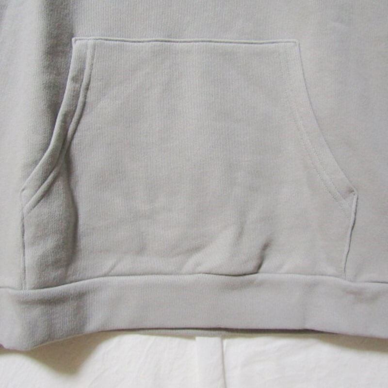 未使用 JOHN ELLIOTT ジョンエリオット BEACH HOODIE B121B0012A プルオーバーパーカー ビーチフーディ LIGHT GRAY M タグ付き 27106015_画像4