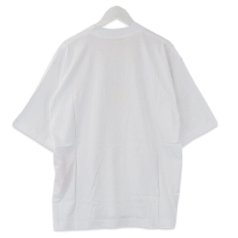 未使用 MARNI マルニ 半袖Tシャツ コットン クルーネック ミニロゴ S/S HUMU0223P1 USCS87 ホワイト 白 48 30012749_画像2