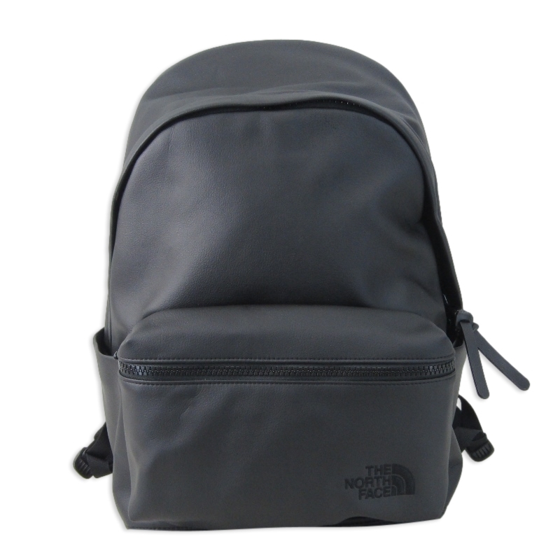 美品 THE NORTH FACE ノースフェイス デイパック NM82274 Desserto Berkeley Mini 25L ビーガンレザー ブラック 黒 61000572_画像1