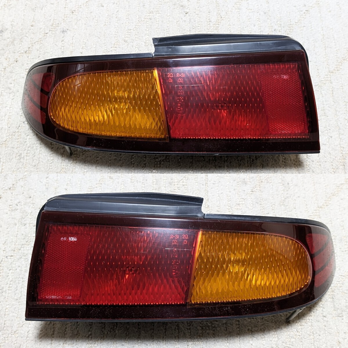  Nissan S14 Silvia оригинальный задние фонари L/R лампочка-индикатор не проверка предыдущий период Q\'s SR20 трещина повреждение есть утиль 