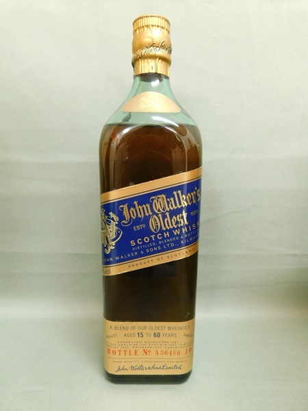 JOHNNIE WALKER ジョニーウォーカー Blue Label 青ラベル 未開栓の画像2