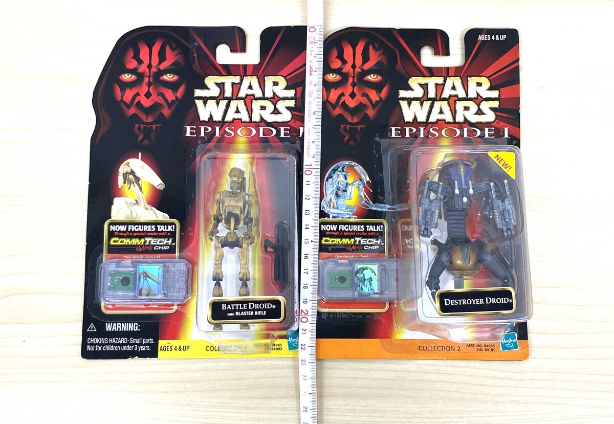 【4300】STAR WARS★スター・ウォーズ エピソード1 コムテック フィギュア TOMY ★デストロイヤードロイド★バトルドロイド STAR WARSの画像5