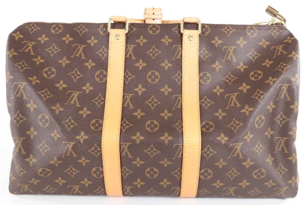 LOUIS VUITTON ルイヴィトン モノグラム キーポル45 ボストンバック 旅行バッグ かばん 2196-TEの画像2