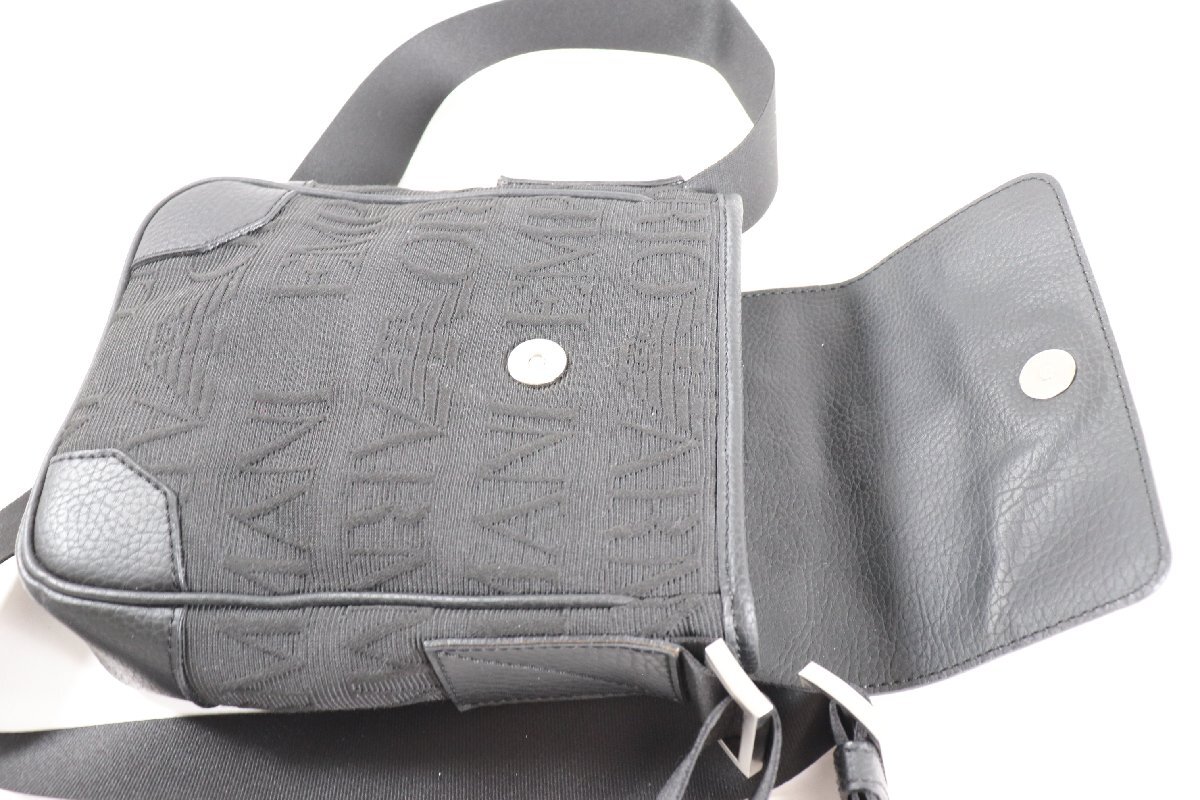 EMPORIO ARMANI Emporio Armani небольшая сумочка черный сумка на плечо наклонный .. портфель сумка для хранения имеется 2225-TE