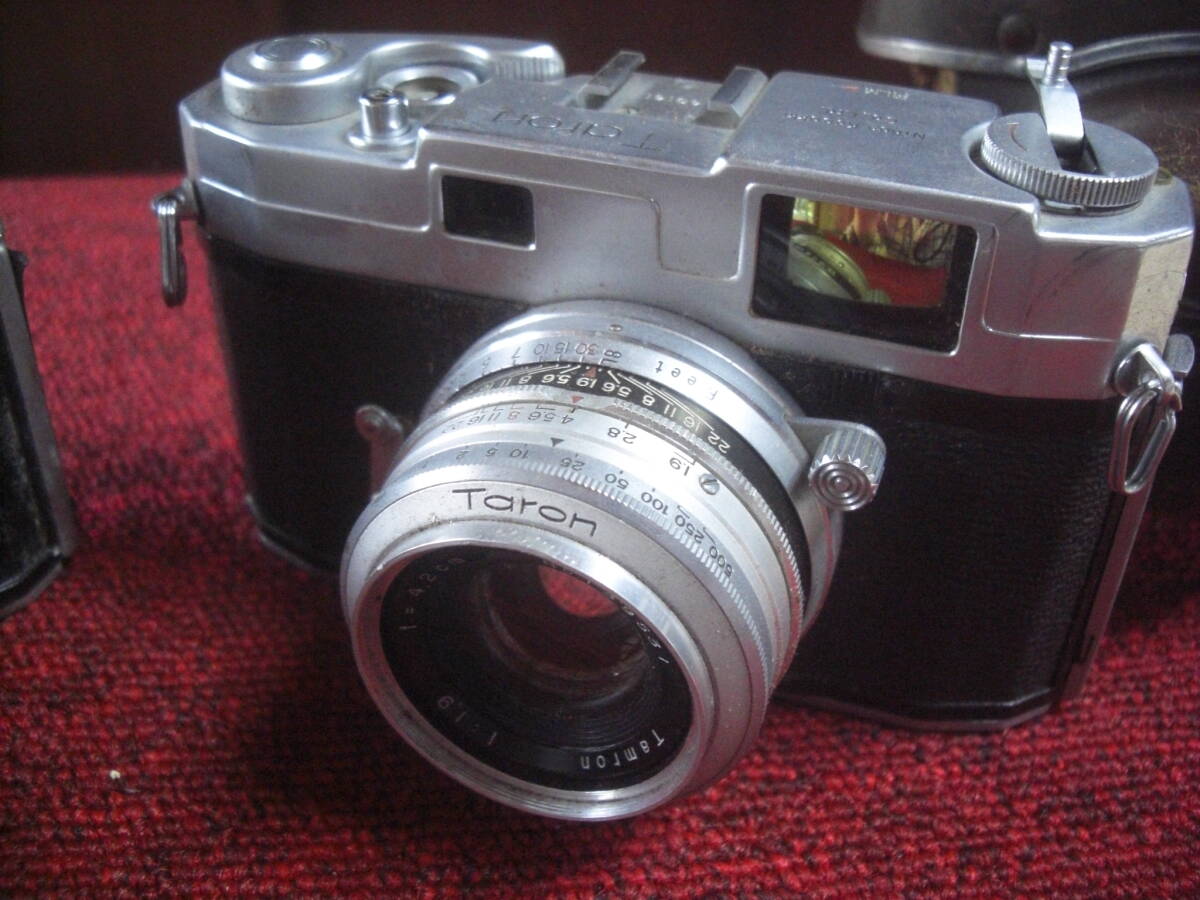 クラッシックカメラ タロン 合計2台 ジャンク bl3の画像3