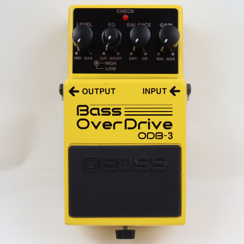 [ used ] base overdrive effector BOSS ODB-3 Bass OverDrive bass effector 