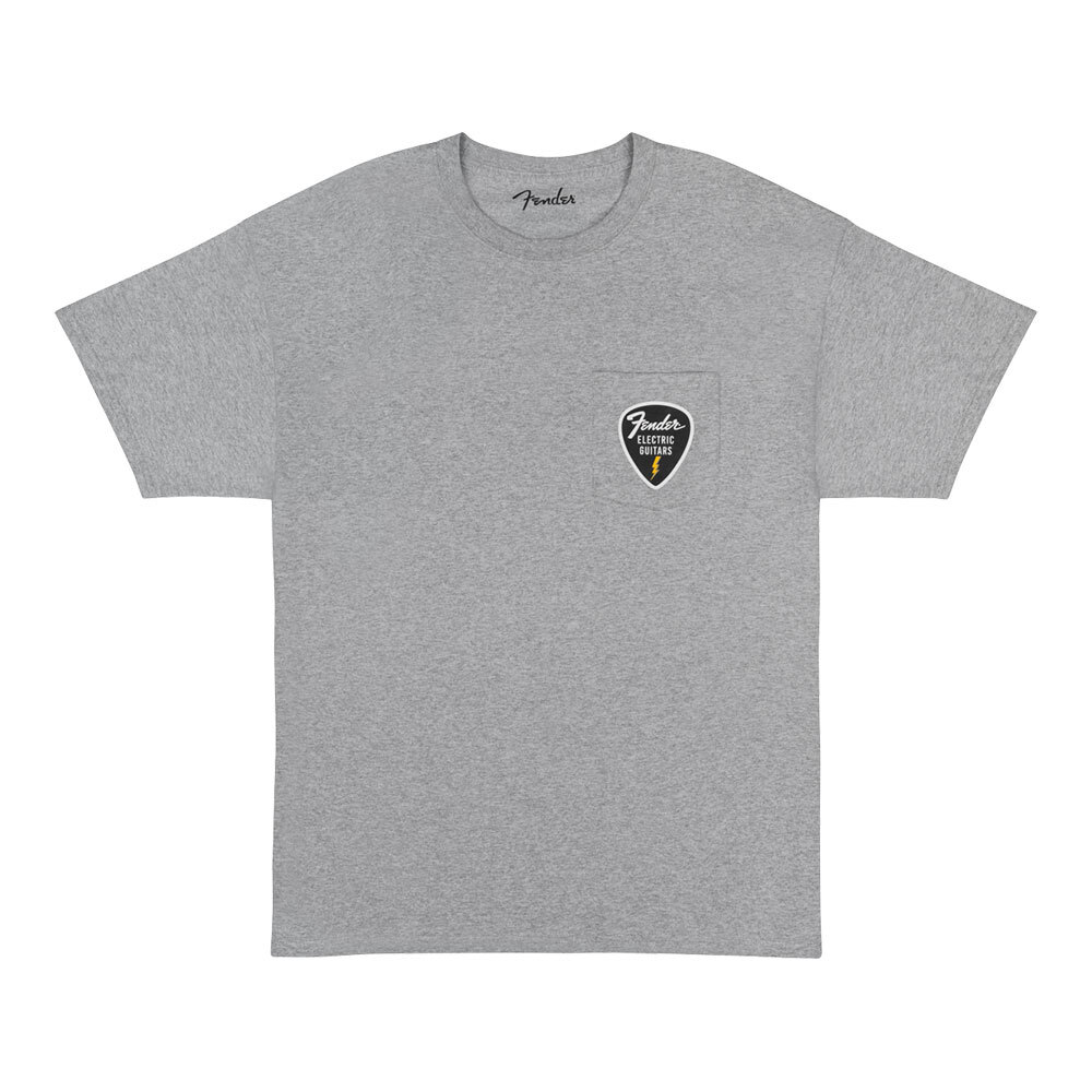 Fender フェンダー Pick Patch Pocket Tee Athletic Gray グレー XLサイズ Tシャツ_画像1