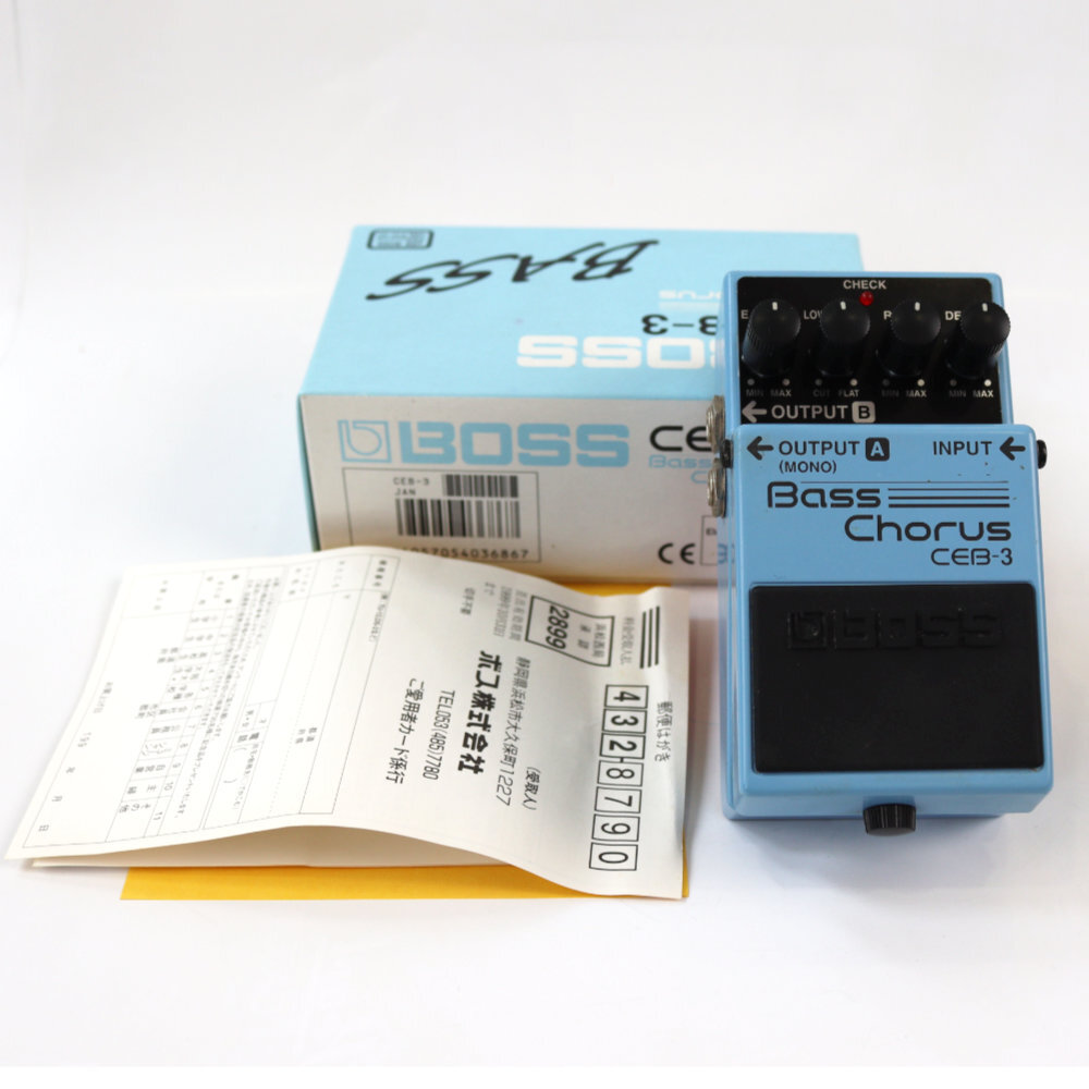 【中古】 ベースコーラス エフェクター BOSS CEB-3 Bass Chorus ベースエフェクター_画像6