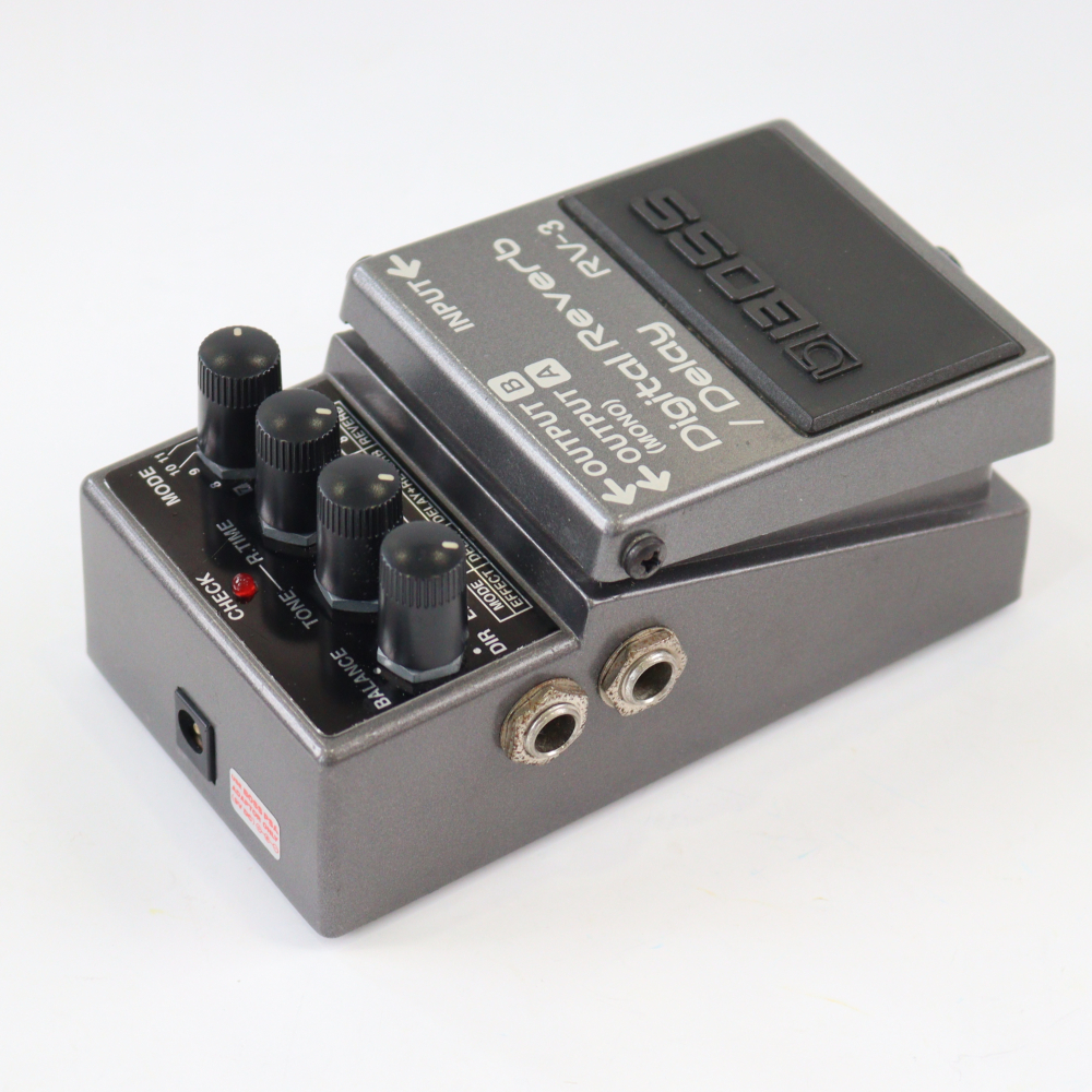 【中古】 デジタルリバーブ ディレイ エフェクター BOSS RV-3 Digital Reverb Delay ボス ギターエフェクター_画像2