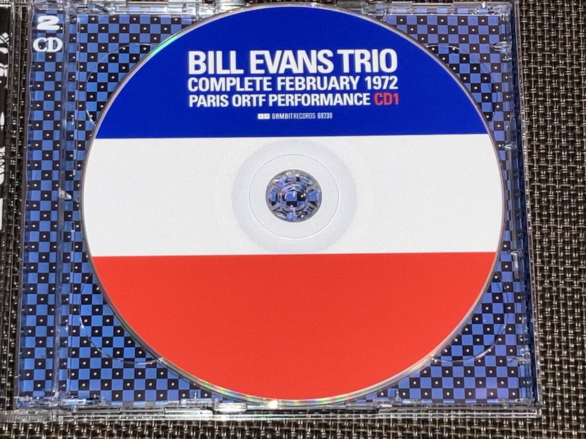送料込み BILL EVANS ビル・エヴァンス / COMPLETE FEBRUARY 1972 PARIS ORTF PERFORMANCE 2CD 即決_画像3