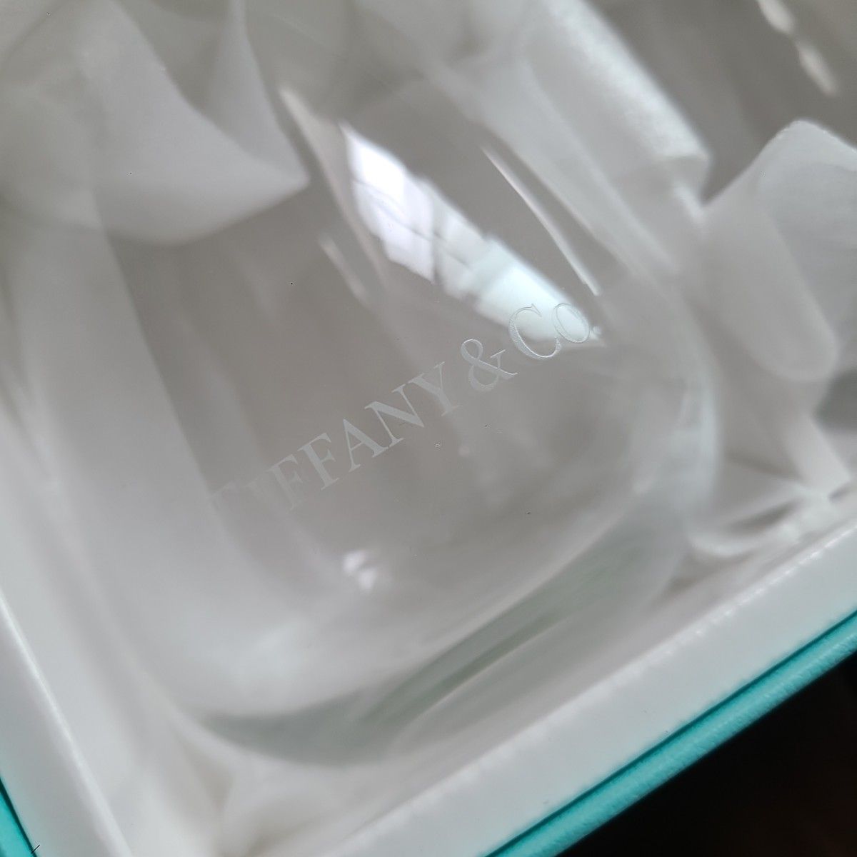 TIFFANY&Co.  ティファニー ペア グラス ロゴ入り タンブラー