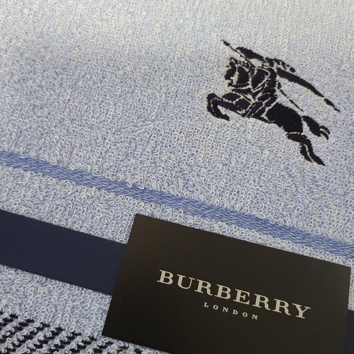 未使用　BURBERRY バーバリー タオルケット 西川産業 ノバチェック Burberrys 寝具 Burberry