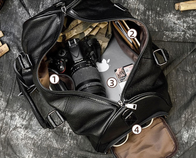 ボストンバッグ 本革メンズ 大容量 靴入れ付き 底鋲付き レザー 機内持ち込み 旅行バッグ 自立 牛革 旅行鞄 ゴルフバッグ 出張の画像7