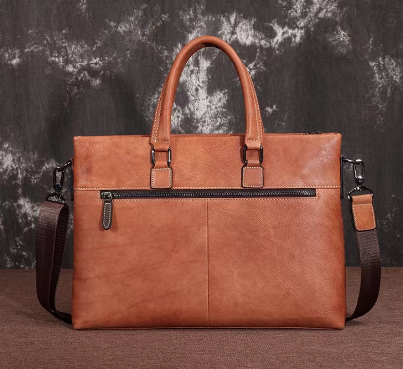  new arrival * practical goods cow leather hand made men's bag original leather business bag briefcase leather commuting bag handbag bag 