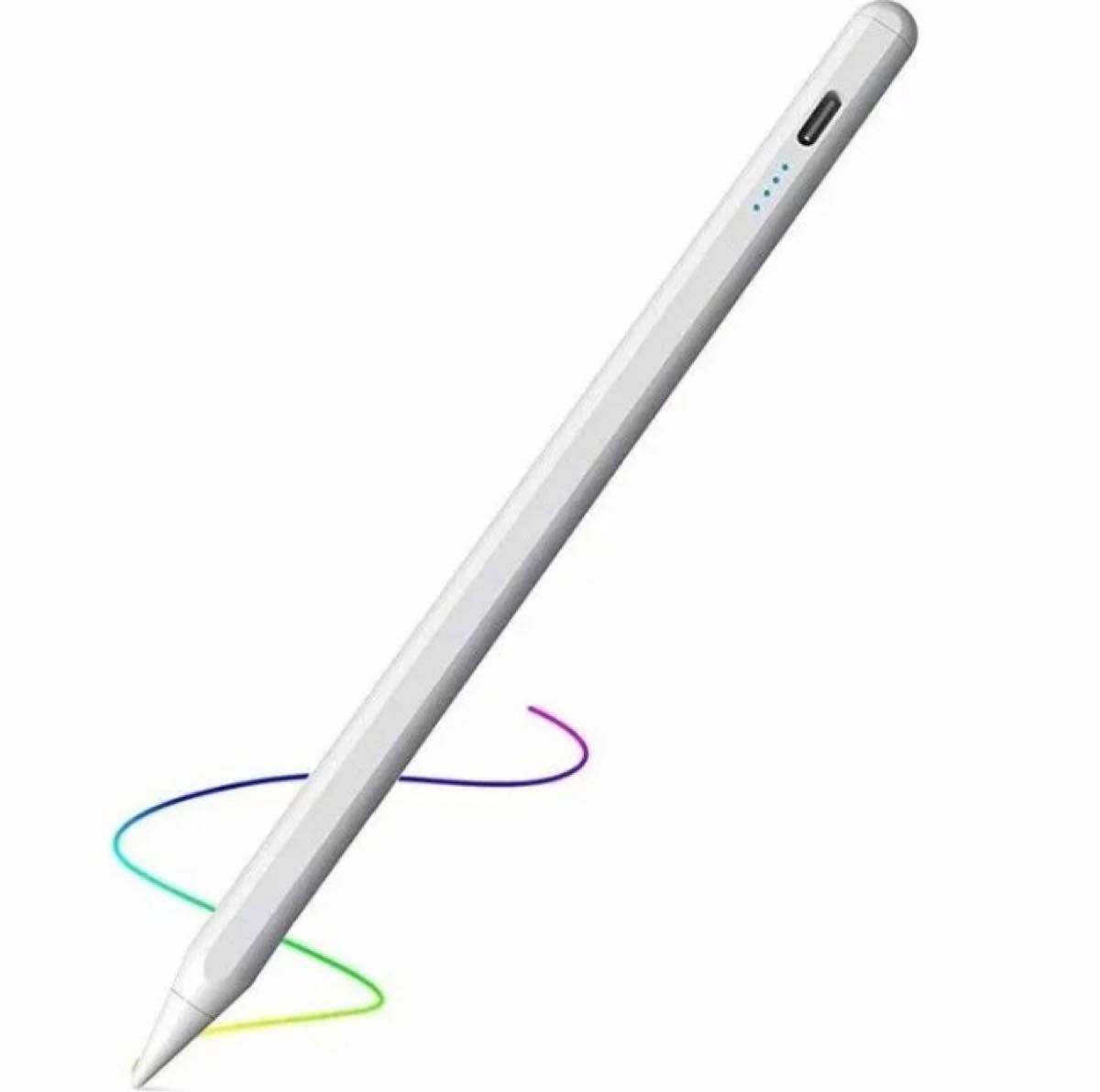 新品未開封　iPhone ipad タブレット　スマホ用　タッチペン pencil スタイラスペン　Type-C 充電コード付き
