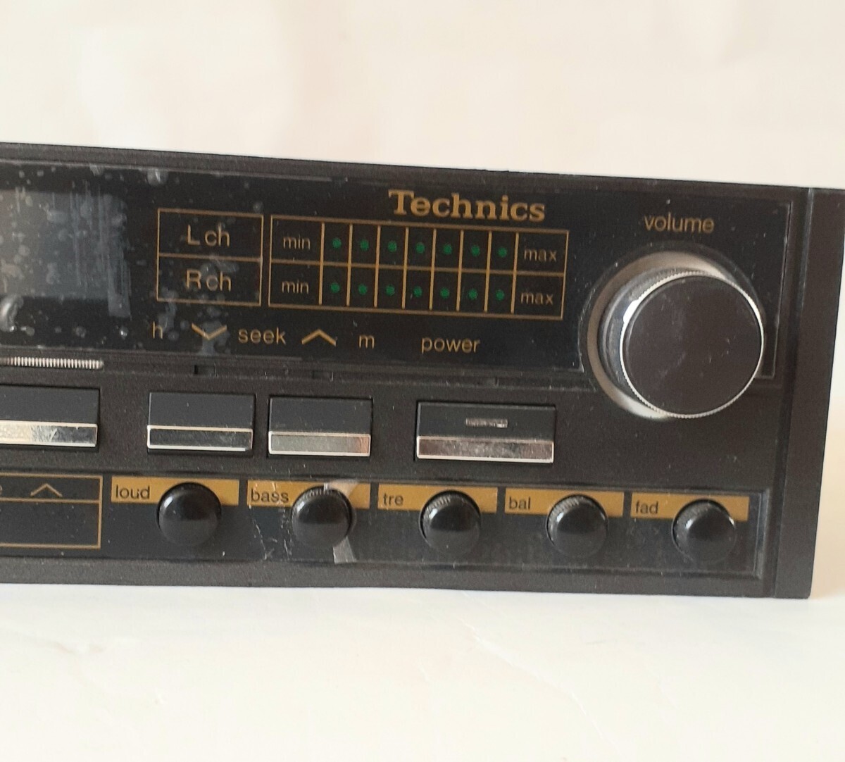 Technicsテクニクス　AM FM ステレオレシーバー　当時物　ジャンク_画像1