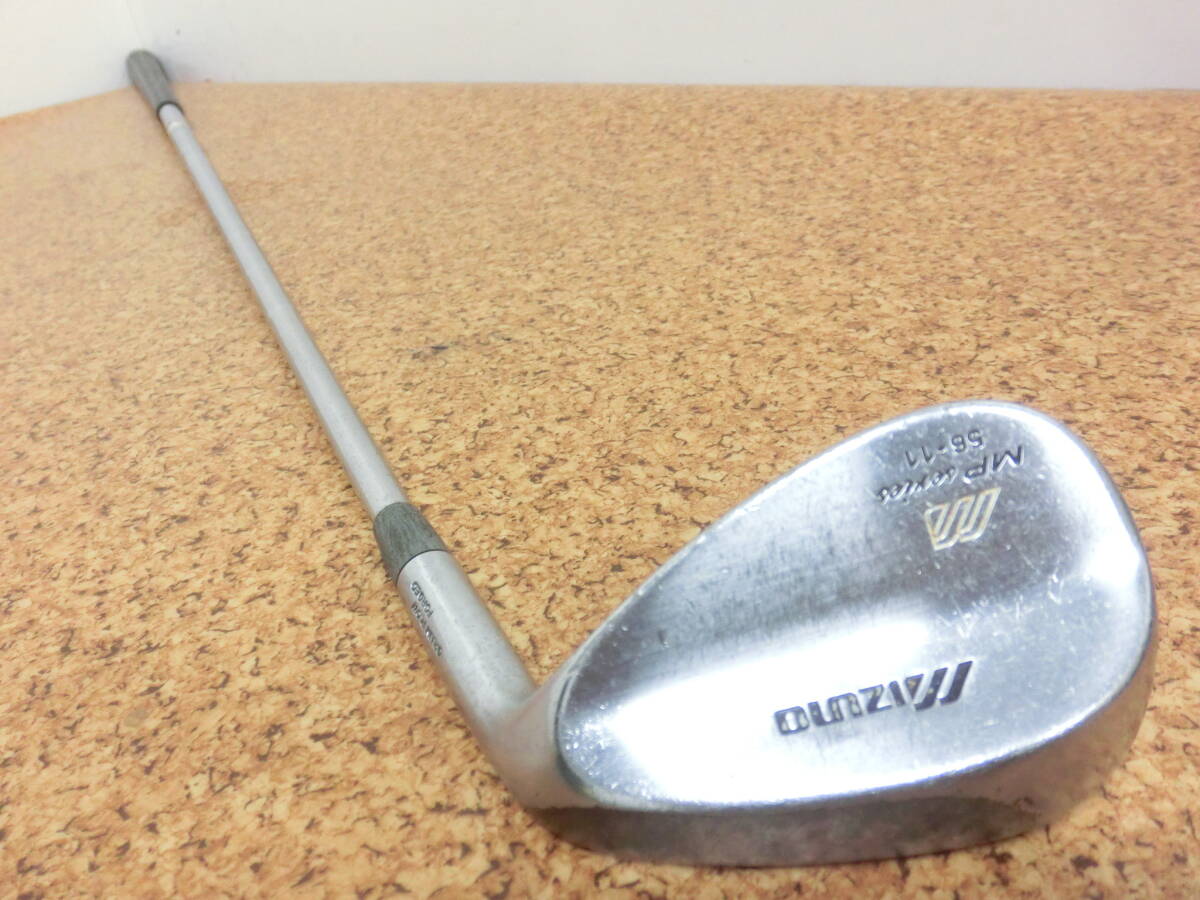 訳有品 激安♪MIZUNO ミズノ MP series GREIN FLOW FORGED 56-11 ウェッジ 56° スチールシャフト Dynamic Gold FLEX-S200 中古品♪F2686_画像6