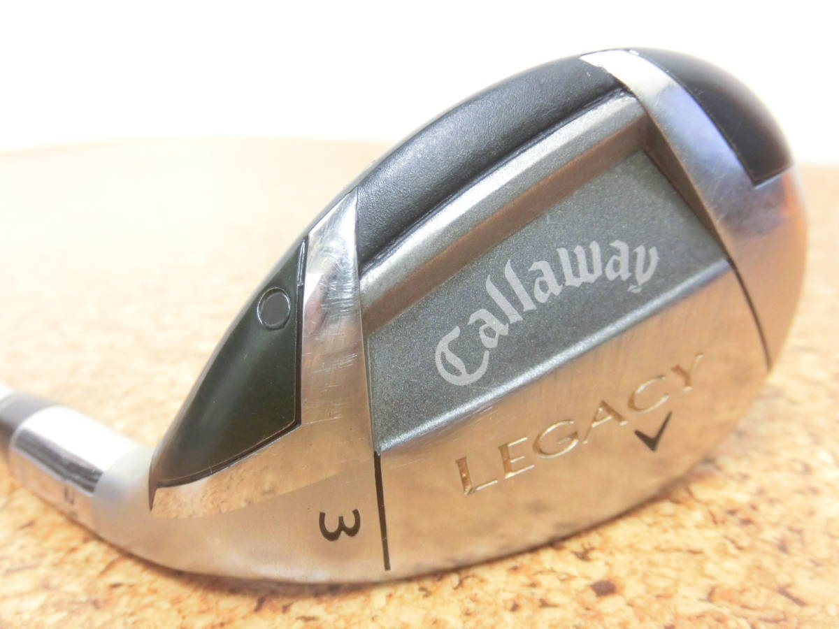 ♪Callaway キャロウェイ LEGACY 2010 レガシー ユーティリティ 3番 21° スチールシャフト GS95 GOLD SERIES FLEX-S200 中古品♪C0268_画像1