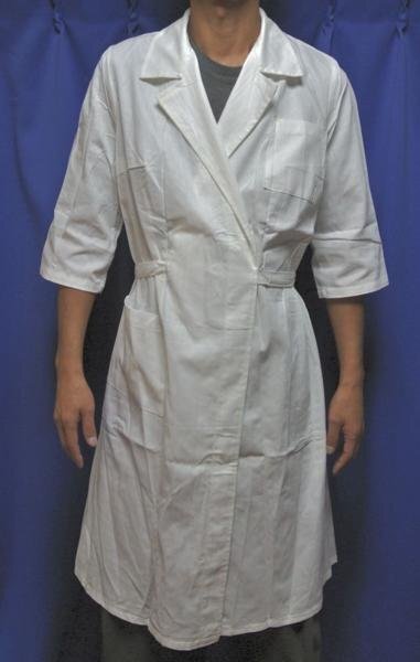  Yahoo auc ограничение 2 надеты комплект очень редкий Junk подлинный товар Россия Финляндия армия для белый халат толщина . ткань medical свободная домашняя одежда 7 минут рукав 46