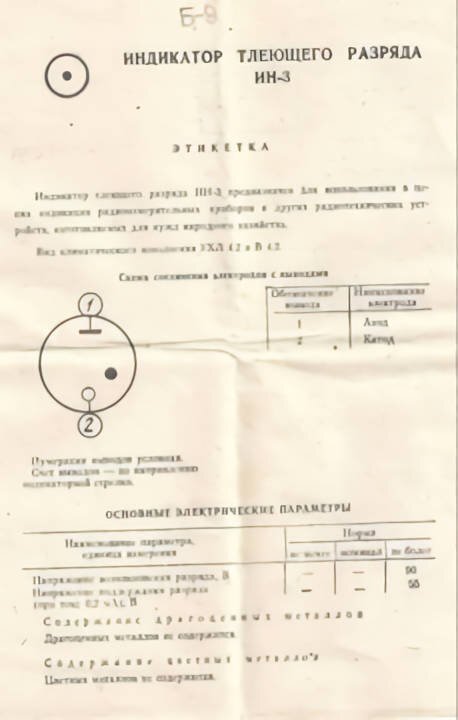 ヤフオク 10個セット ロシア軍用 ИН-3 ニキシーランプ 新品未使用 点灯保証 ham_画像8