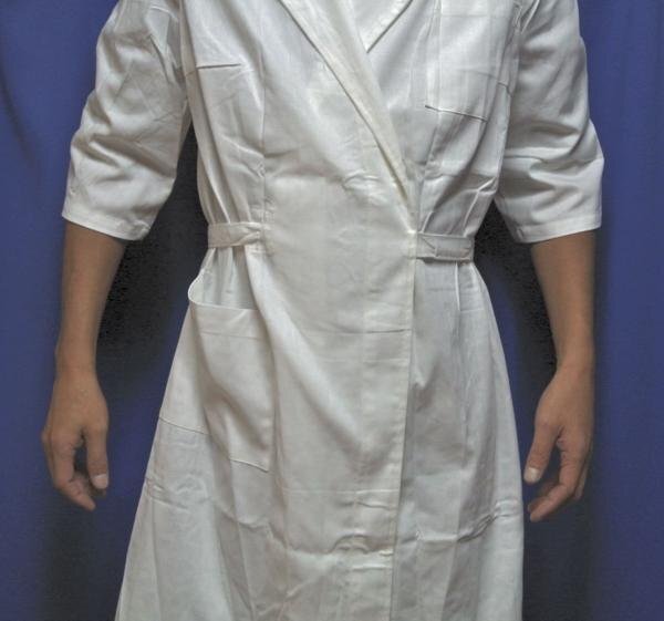  Yahoo auc ограничение 2 надеты комплект очень редкий Junk подлинный товар Россия Финляндия армия для белый халат толщина . ткань medical свободная домашняя одежда 7 минут рукав 46