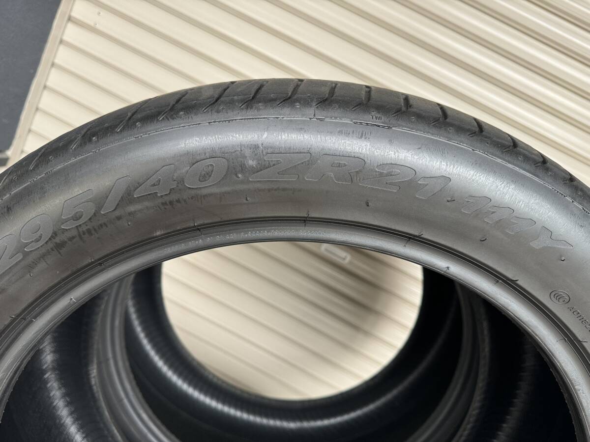 295/40R21 2021年製 PIRELLI ピレリ P ZERO 295/40-21 111Y サマータイヤ 中古2本セット_画像5