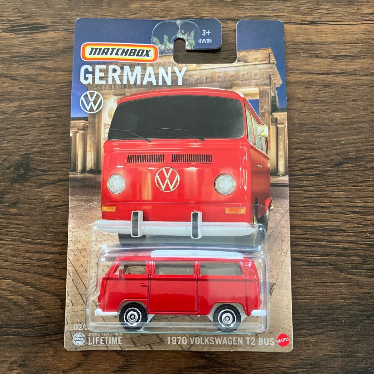 マッチボックス MATCHBOX 1970 VOLKSWAGEN T2 BUS フォルクスワーゲン T2 バスの画像1