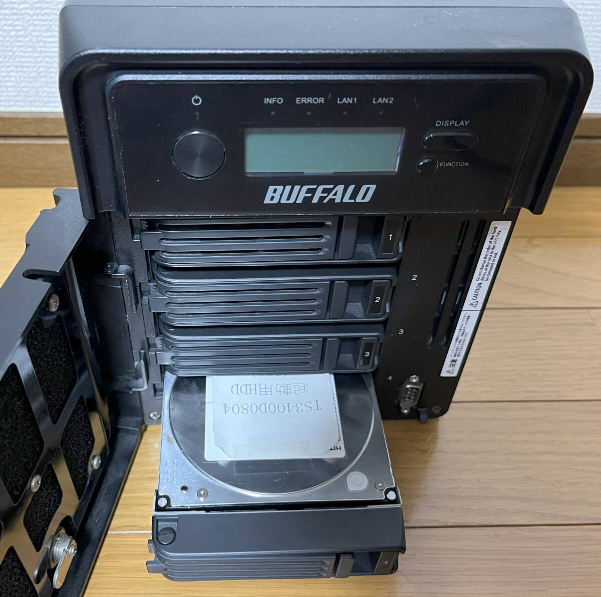 BUFFALO TeraStation TS3400D0804 [NAS start-up for HDD attaching ] used 