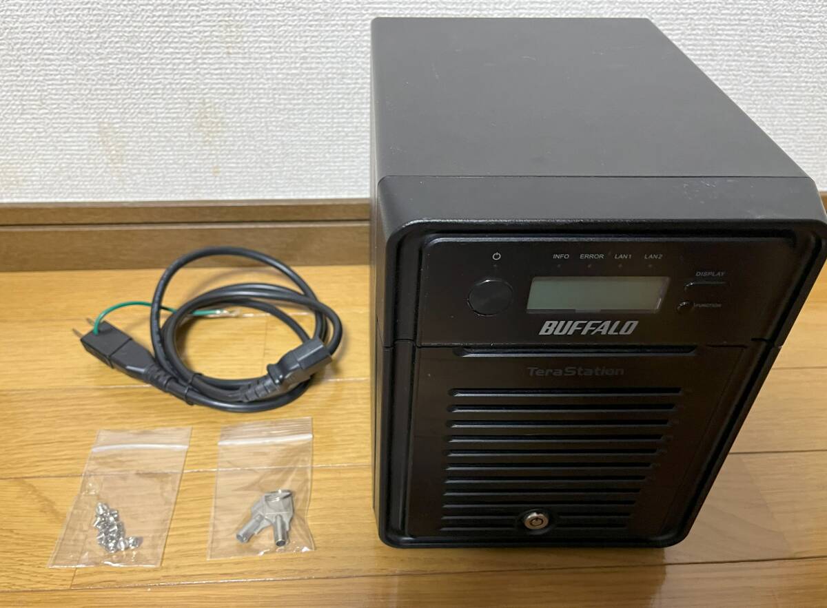 BUFFALO TeraStation TS3400D0804 [NAS start-up for HDD attaching ] used 