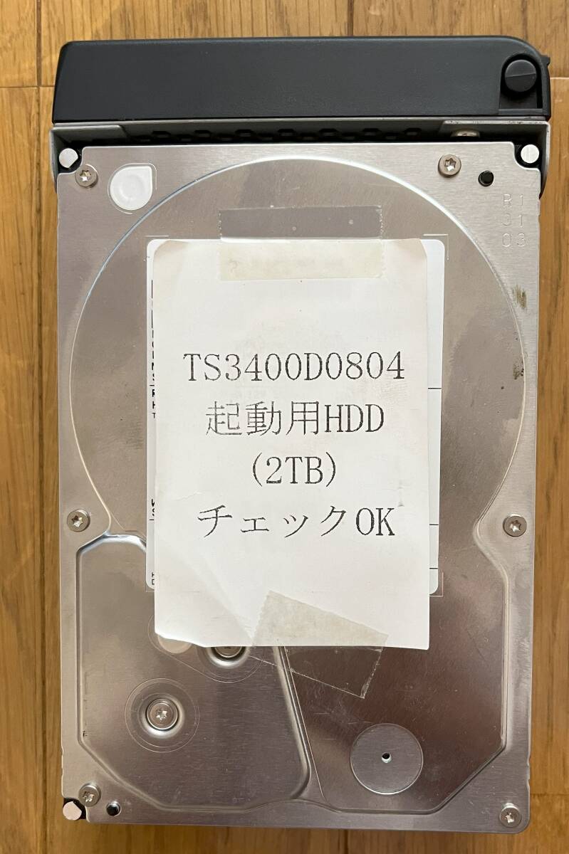 BUFFALO TeraStation TS3400D0804 [NAS start-up for HDD attaching ] used 