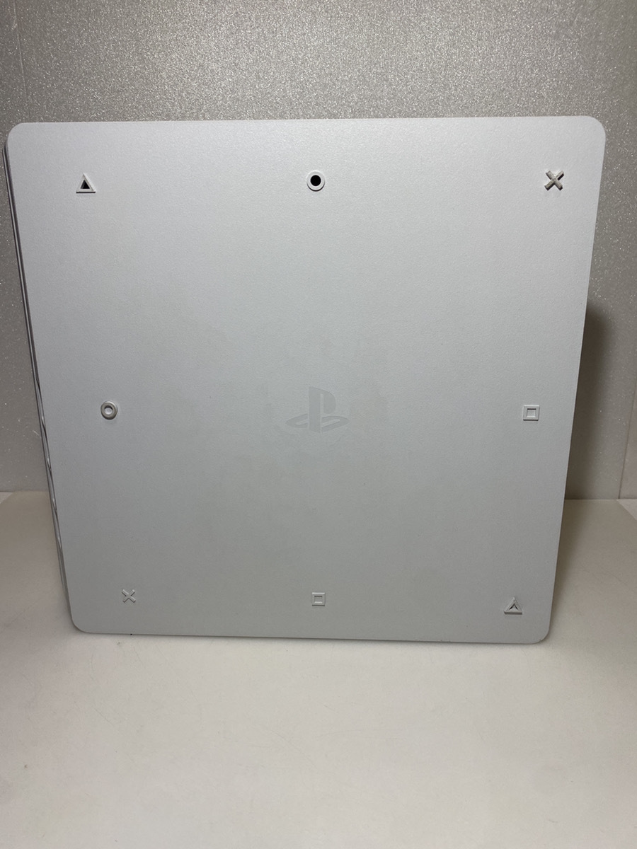 [1 jpy start ]PlayStation 4*CUH-2100A 500GB body * Glacier White * outright sales ①