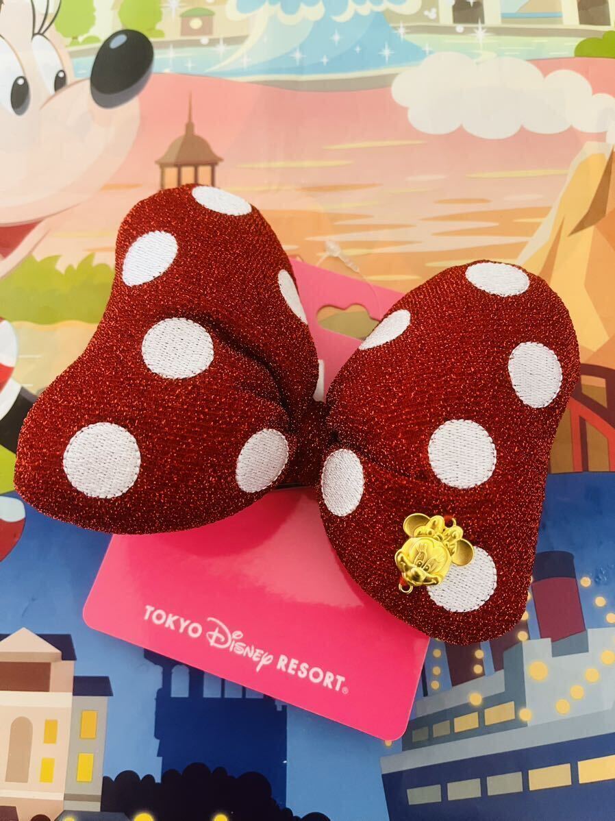 TDR　☆　ディズニー　ミニー　ヘアゴム　大