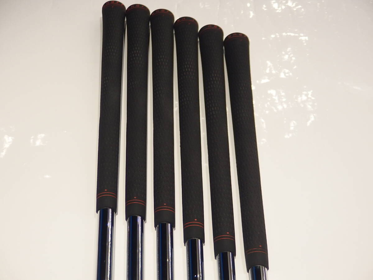 【中古】 2022 ONOFF FORGED IRON KURO #5-P (6本セット) モーダス 105 Sシャフト / オノフ フォージドアイアン 黒_画像8