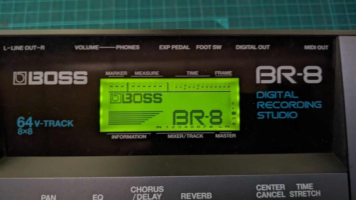 BOSS BR-8 マルチトラックレコーダー ACアダプター付き（Roland PSB-1U）中古品 Digital Recording Studio デジタルレコーディングスタジオの画像3