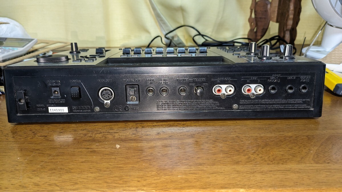 BOSS BR-8 マルチトラックレコーダー ACアダプター付き（Roland PSB-1U）中古品 Digital Recording Studio デジタルレコーディングスタジオの画像8