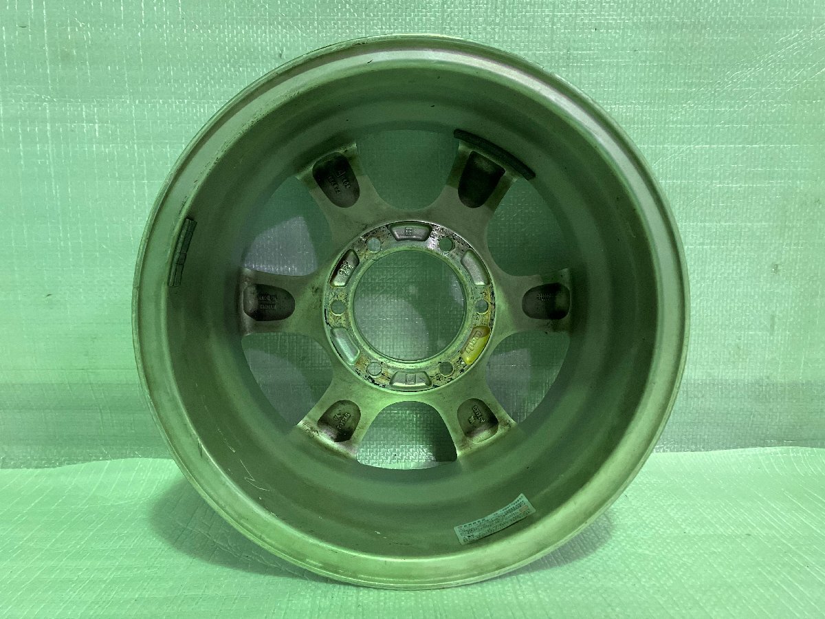 weds　ウェッズ　キーラー フィールド　16×8.0J　+2　PCD139.7　6穴　4本セット（中古品）_画像3