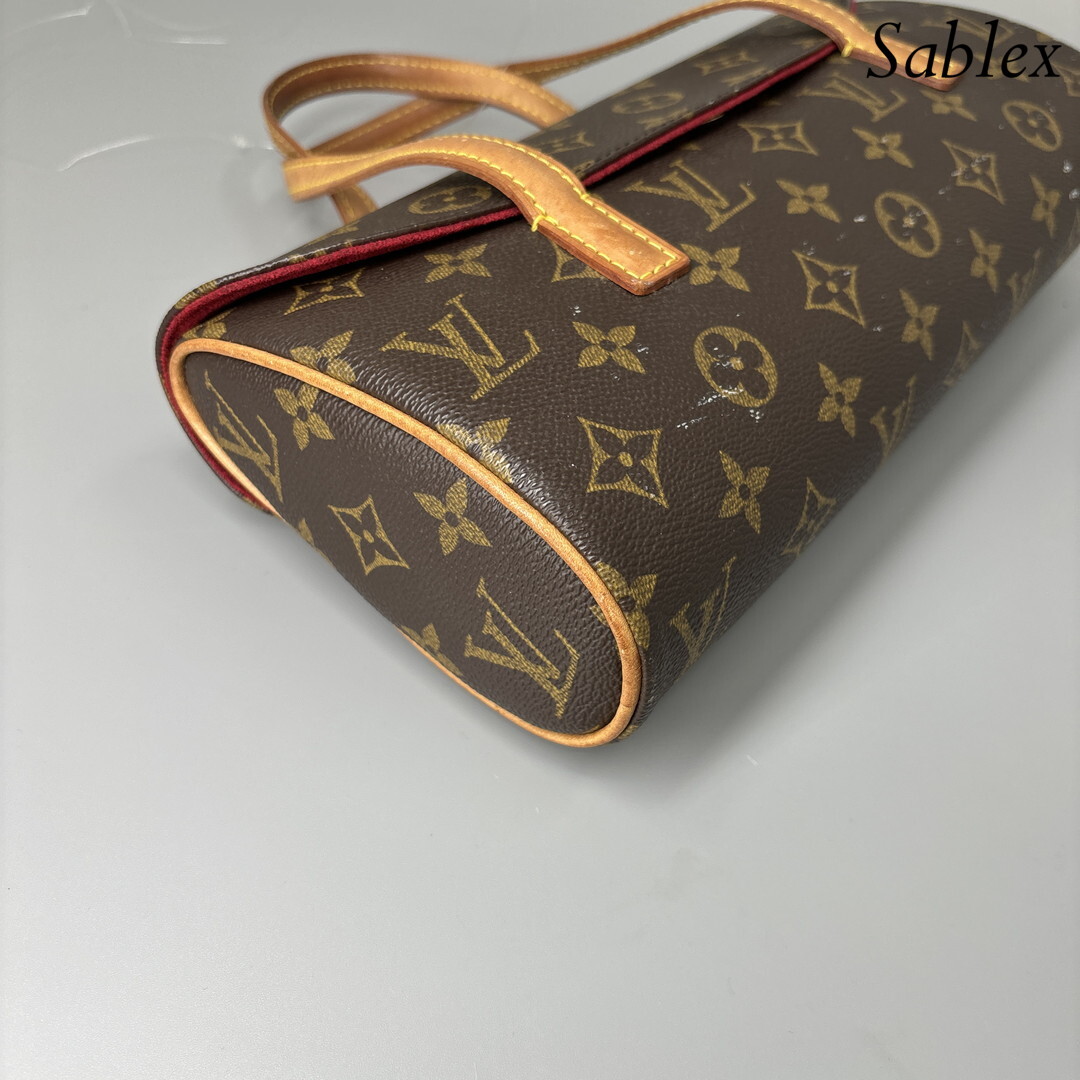 1円【極美品】LOUIS VUITTON ルイ ヴィトン モノグラム ソナチネ ハンドバッグ レディース　トートバッグ M51902_画像7