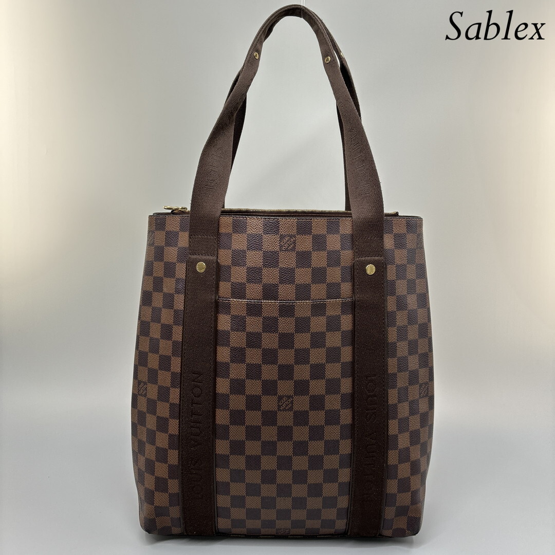 1円【極美品】ルイヴィトン Louis Vuitton バッグ ハンドバッグ トートバッグ カバボブール ダミエ エベヌ N52006 レディース　バッグ_画像1